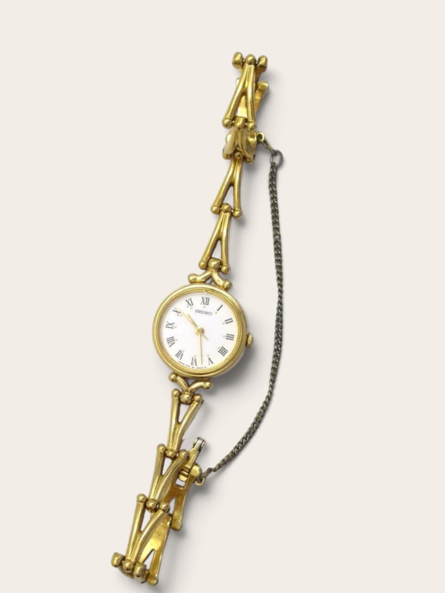 SEIKO Roman Numeral Bangle Watch