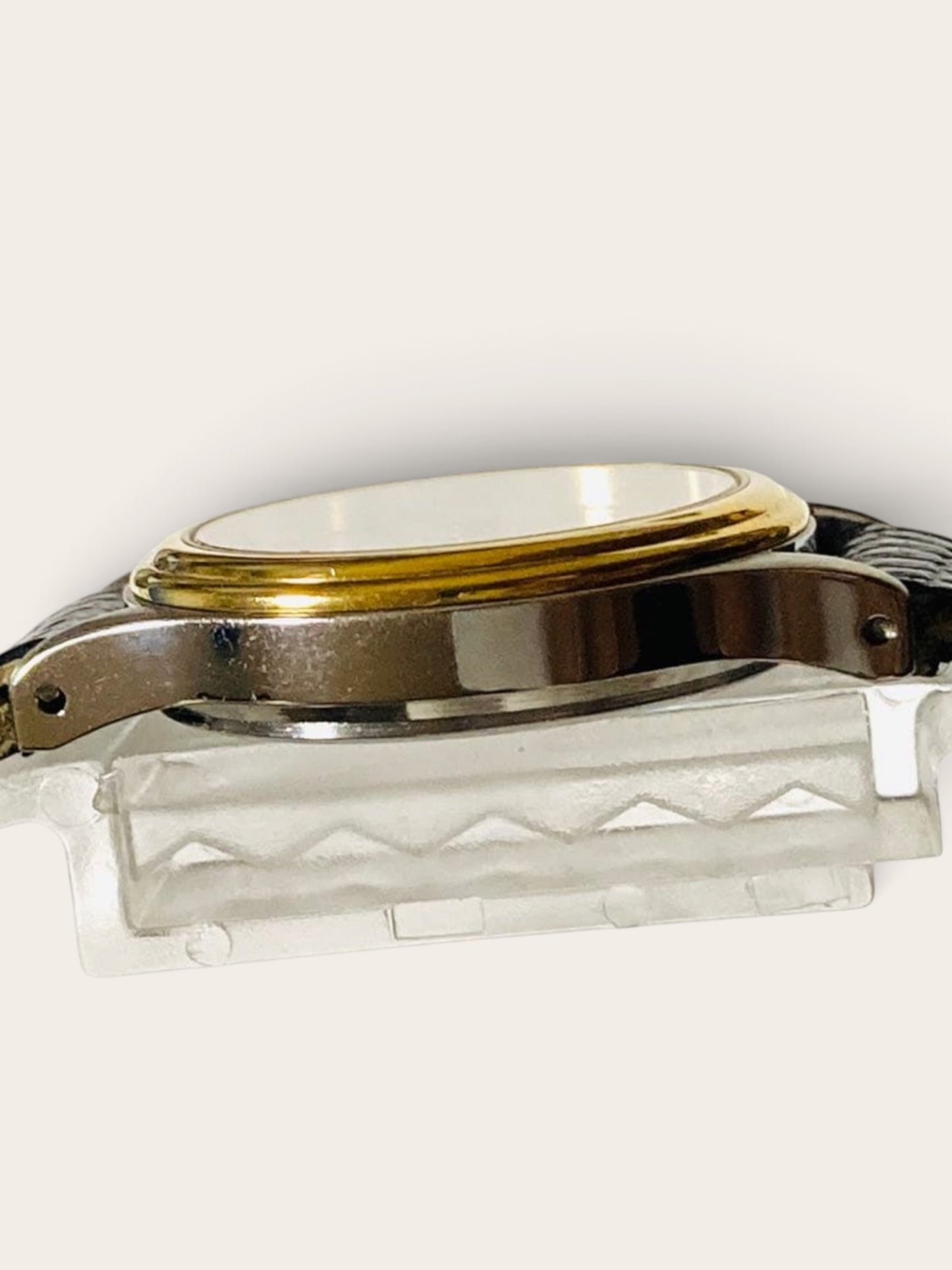 Tiffany & Co. Portfolio Vintage Watch (Two-Tone, White Dial)