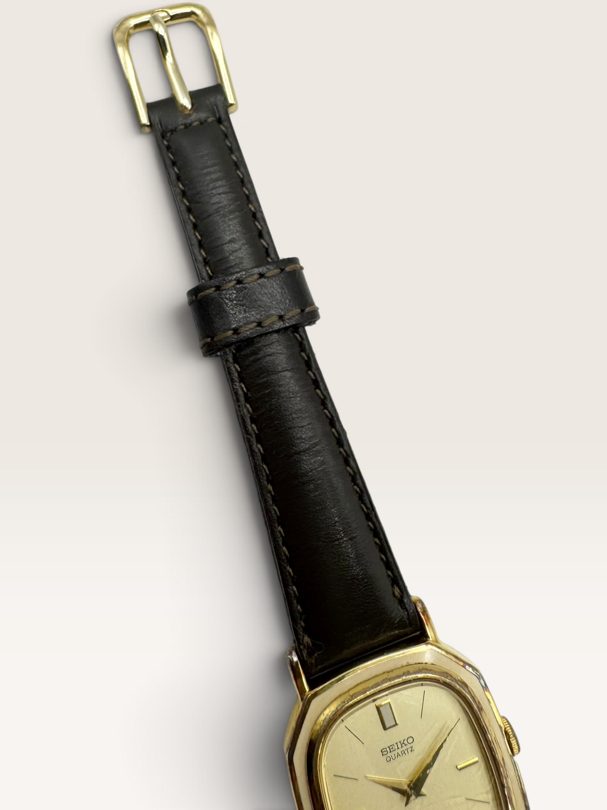 SEIKO Vintage Quartz Gold-Tone Watch