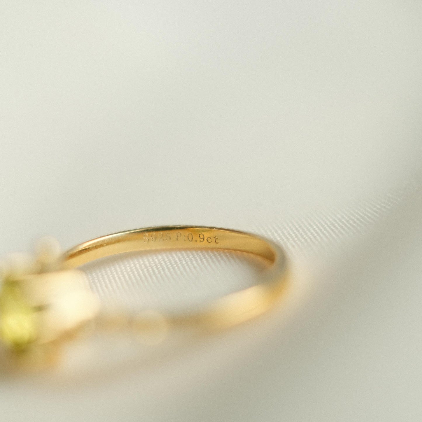 The Peridot Collection: Lily Ring