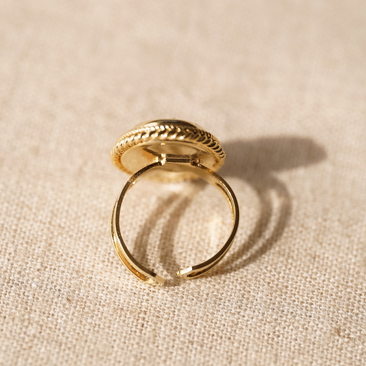 Vintage Viennese Petit Point Ring