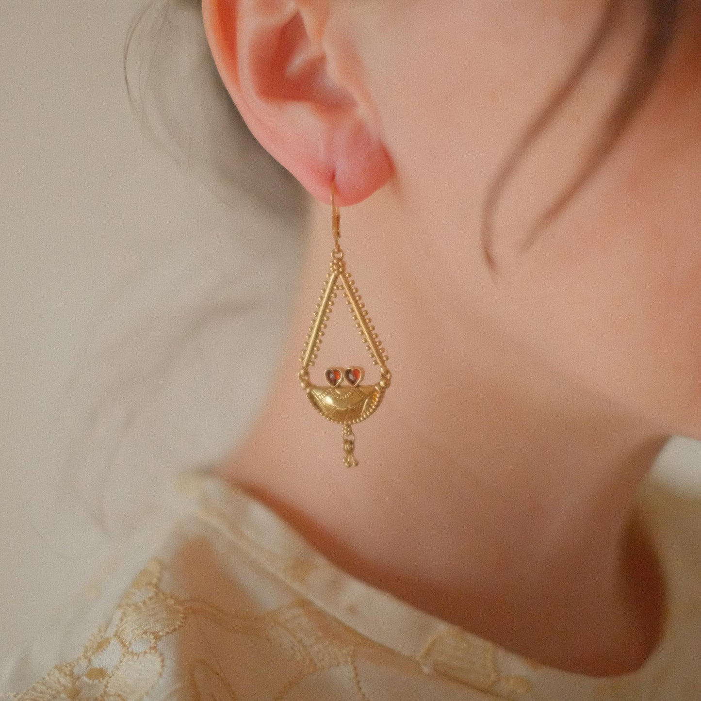 LA2L エル・ア・ドゥゼル ピアス "Aida"