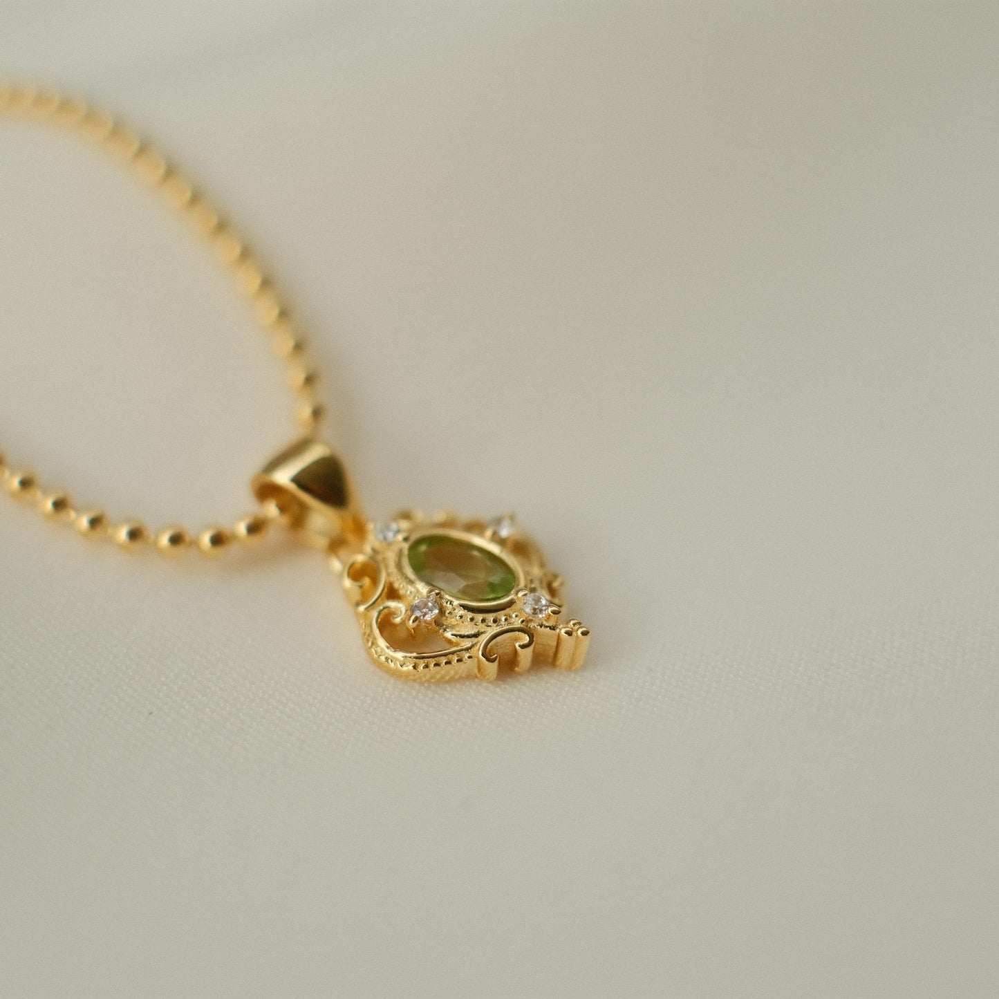 The Peridot Collection: Bianca Pendant