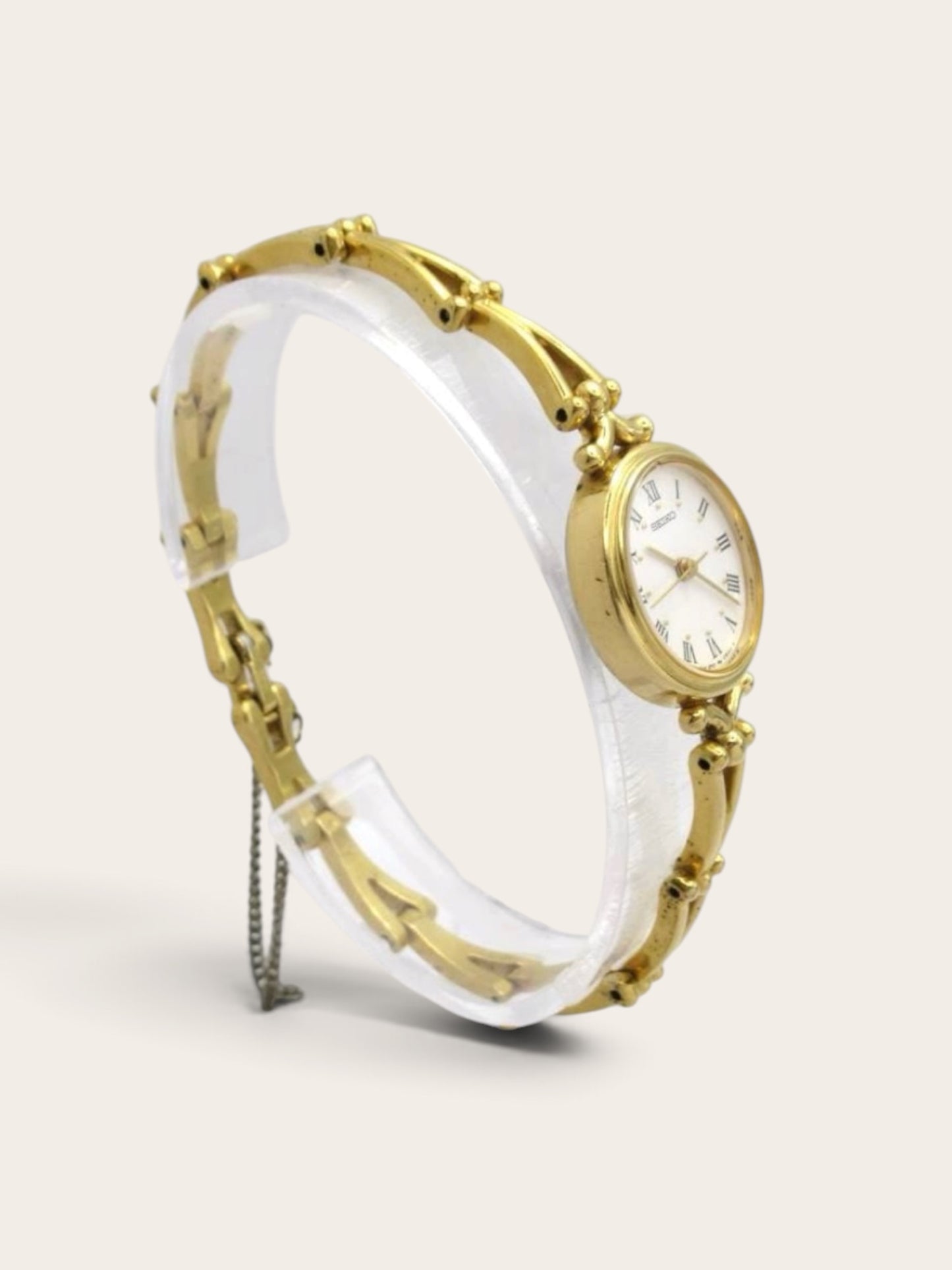 SEIKO Roman Numeral Bangle Watch