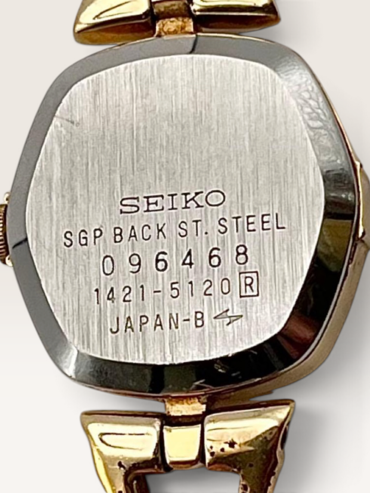 SEIKO Gold Dial Vintage Bangle Watch