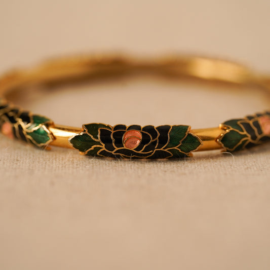 Vintage Cloisonne Bangle