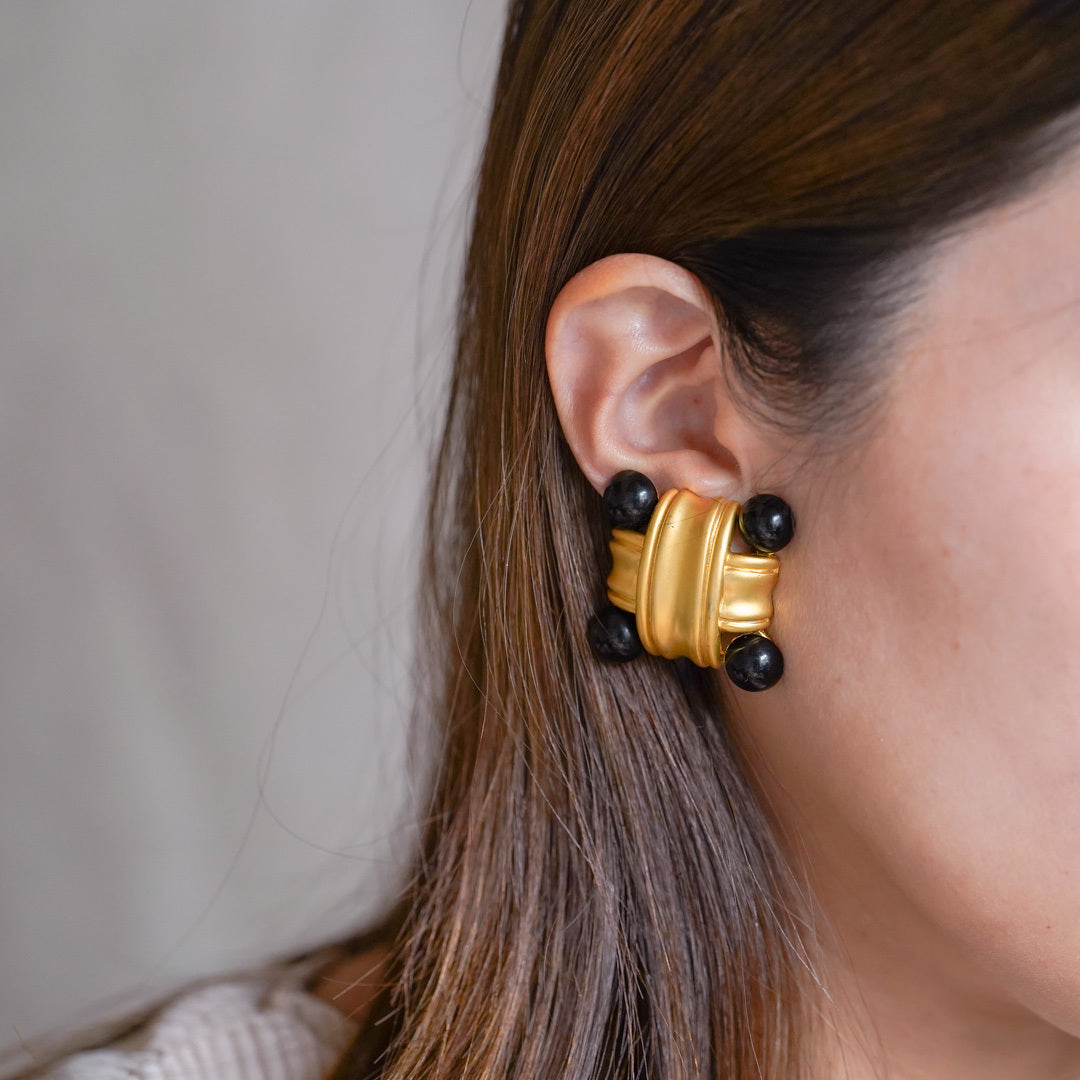 Vintage Abstract Earrings