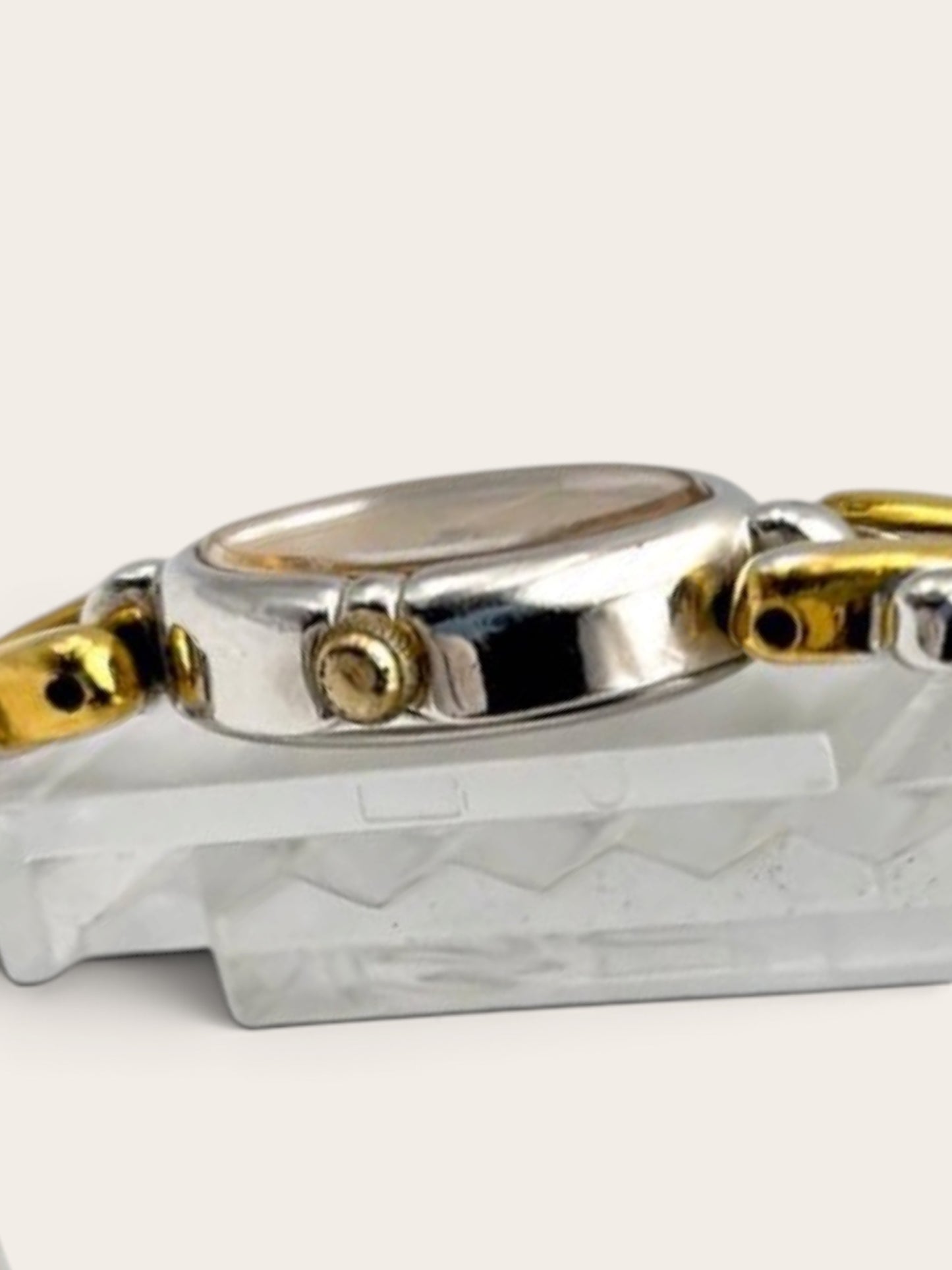 SEIKO Two-Tone Oval Bracelet Watch