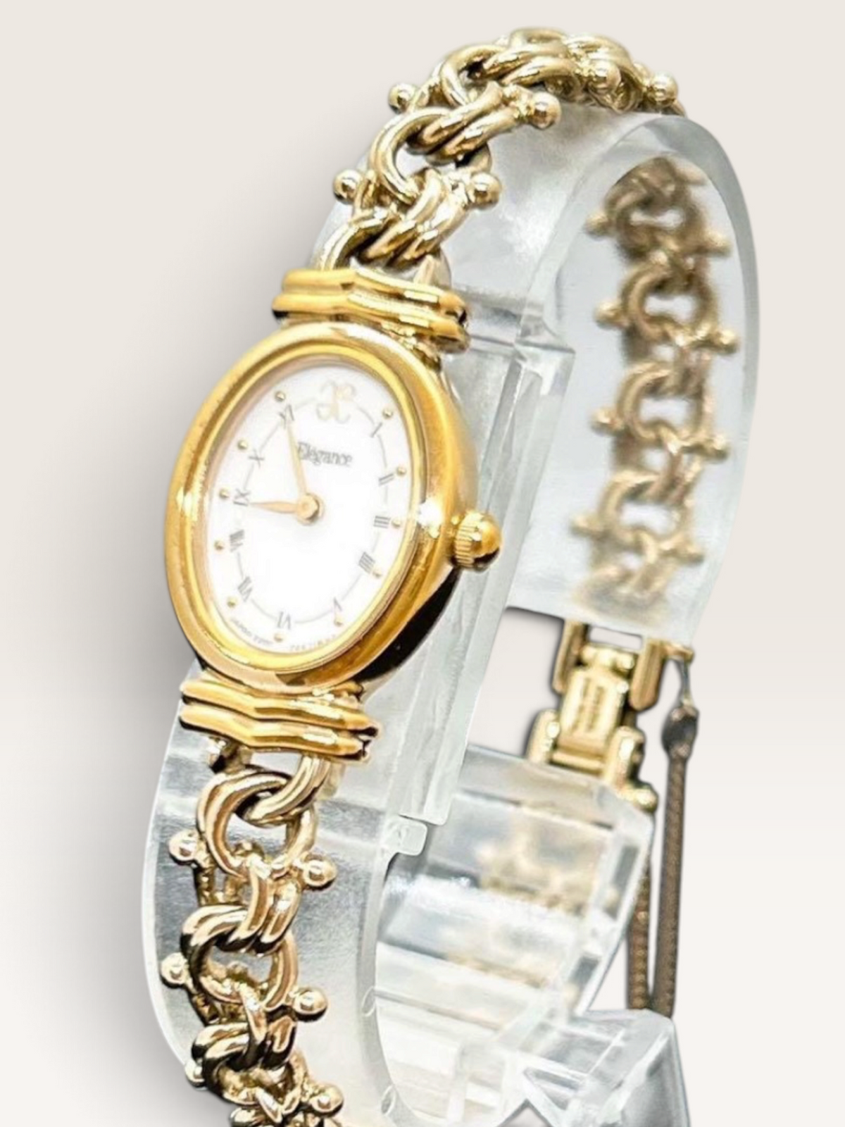 Vintage CITIZEN Elegance Gold-Tone Bracelet Watch