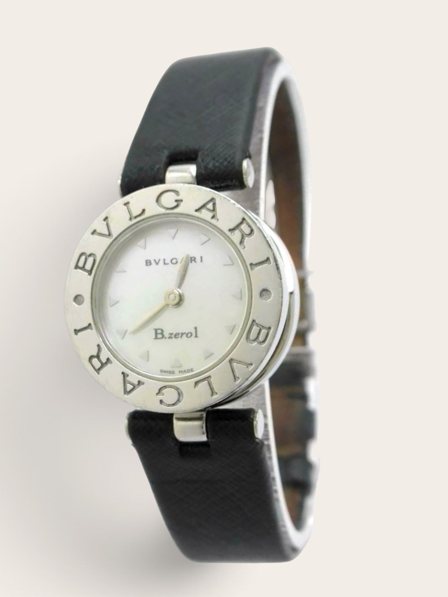 BVLGARI B.zero1 White Shell Ladies Watch