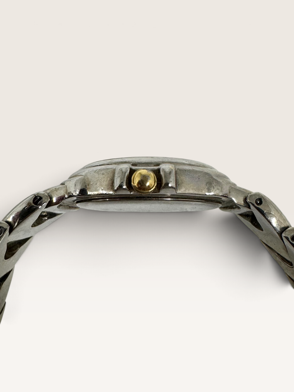 Christian Dior Two-Tone Roman Numeral Watch – Vintage Bracelet Watch