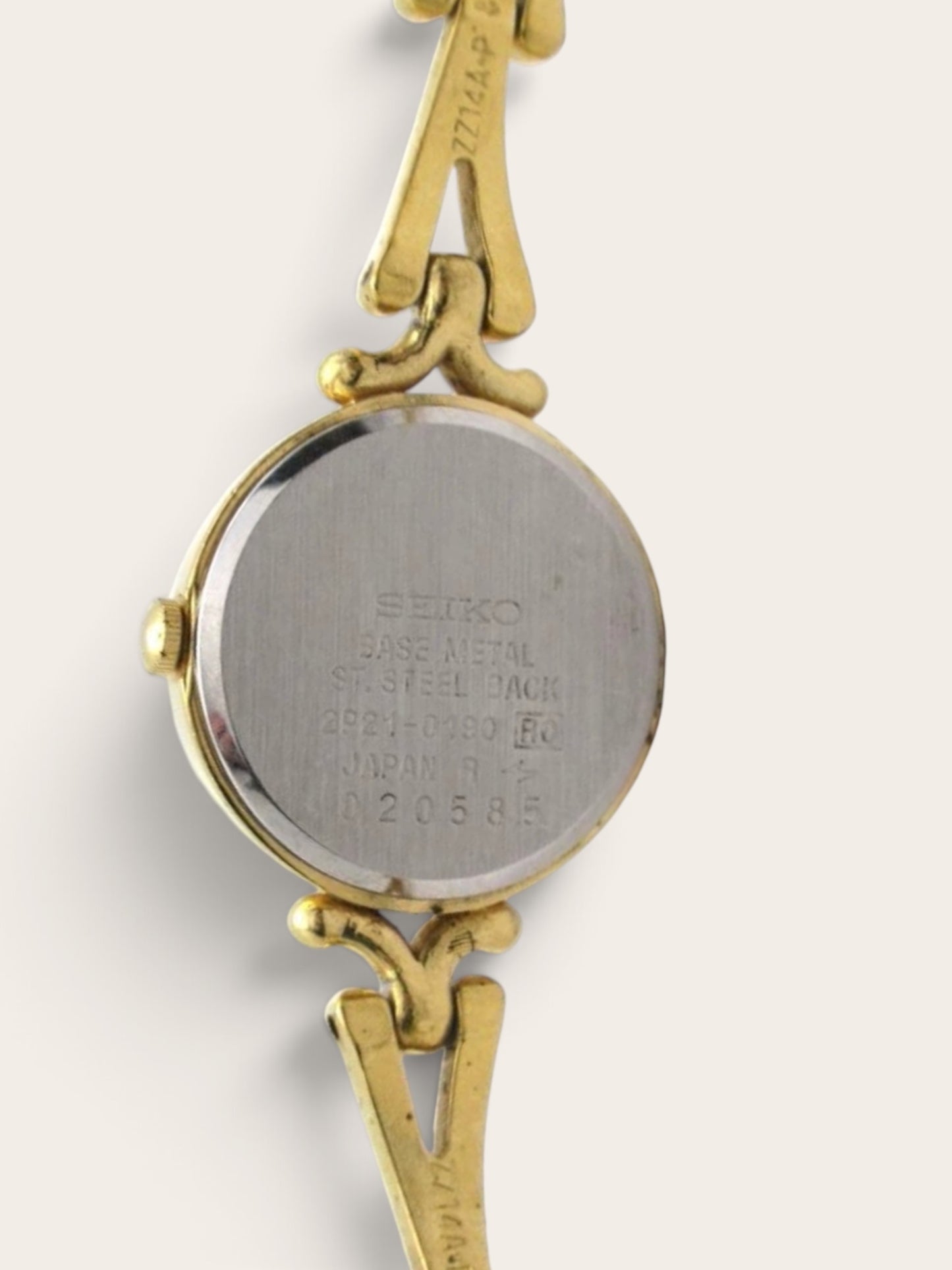 SEIKO Roman Numeral Bangle Watch