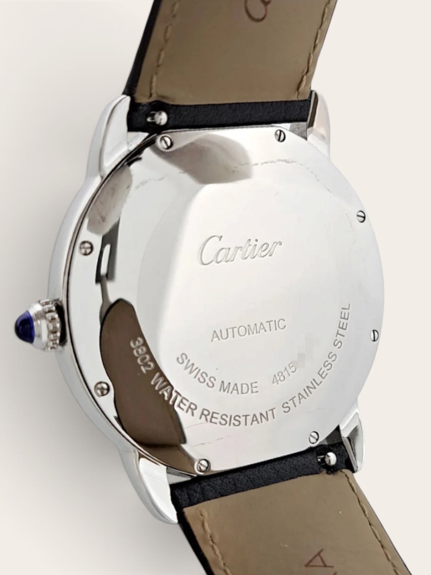 Cartier Ronde Solo Automatic Silver Dial Watch