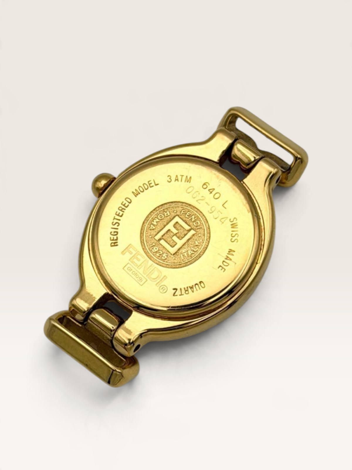 FENDI 640L Chameleon Vintage Quartz Watch with Nine Leather Straps