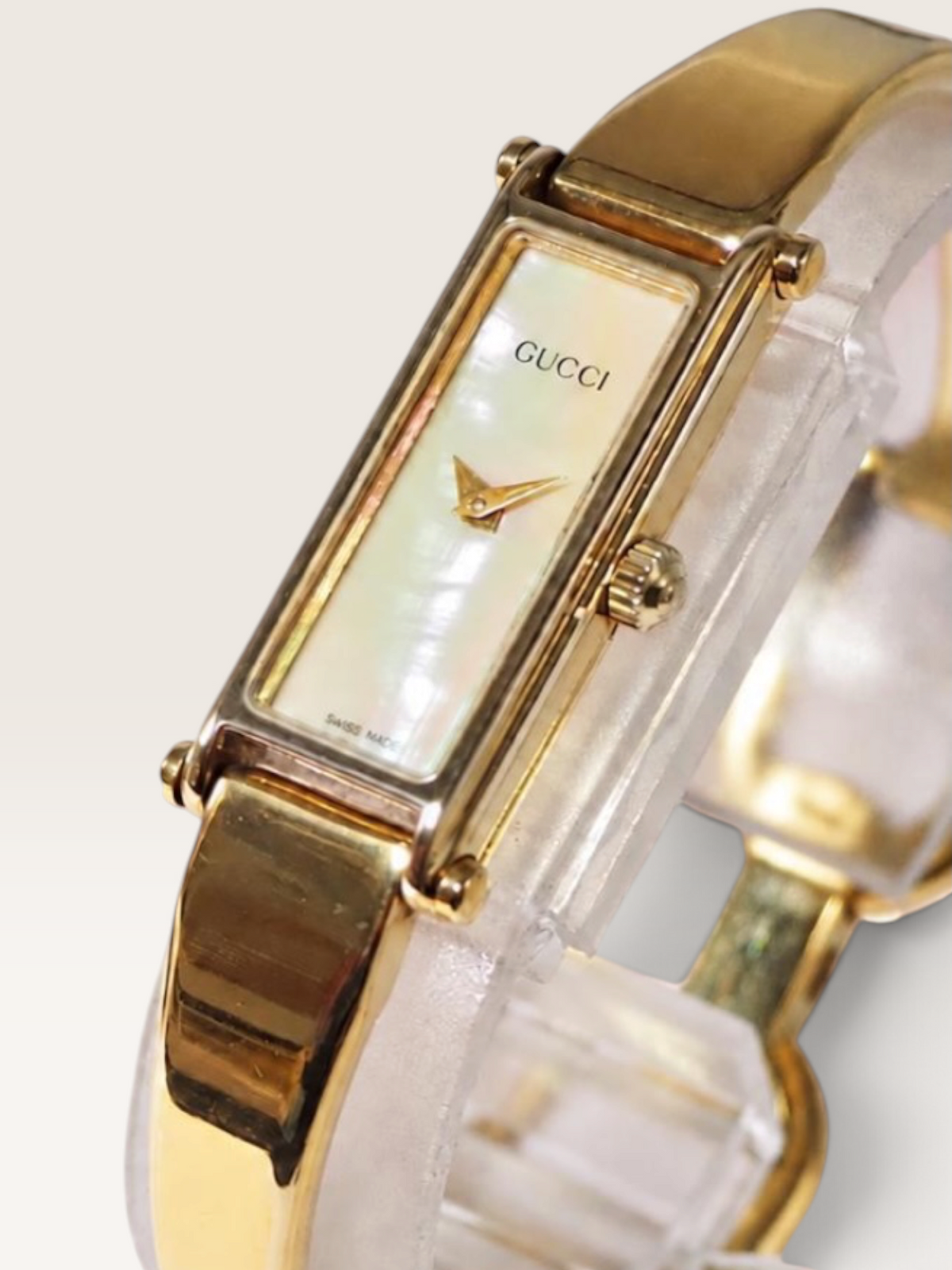 GUCCI Rectangular Vintage Watch