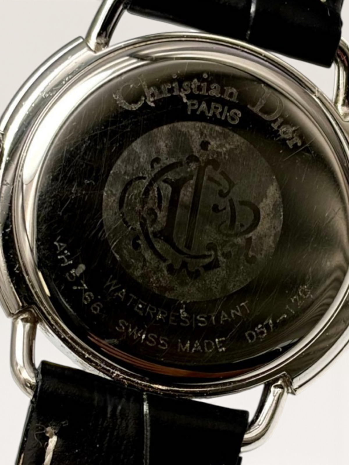 Christian Dior  Guilloché Roman Date Vintage Watch