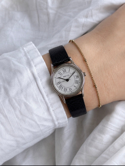Tiffany Stainless Steel Quartz Watch