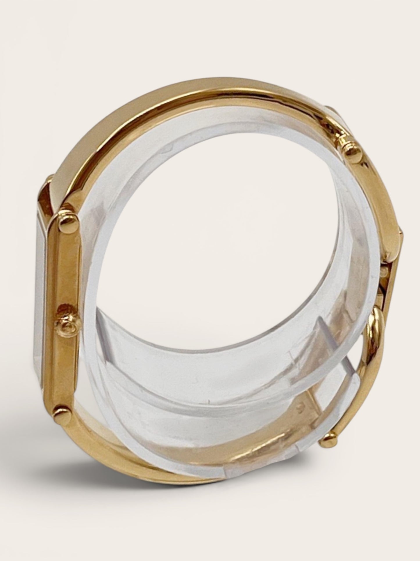 Vintage GUCCI 1500 Bangle Watch, Gold