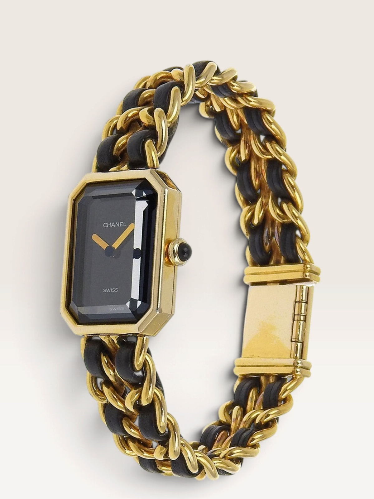 CHANEL Première L H0001 Gold-Plated – Vintage Quartz Watch
