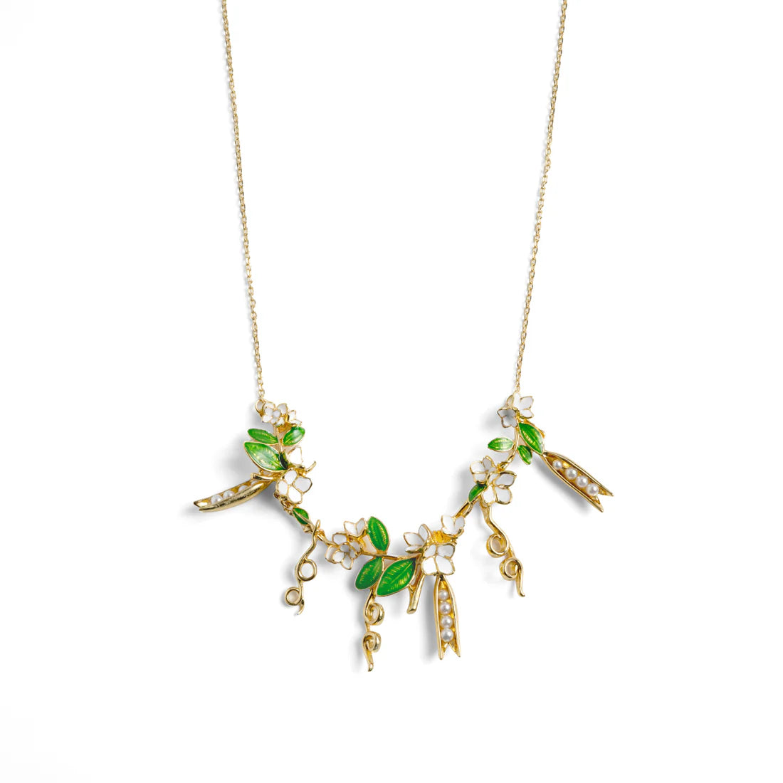 Peapod Necklace — Bill Skinner