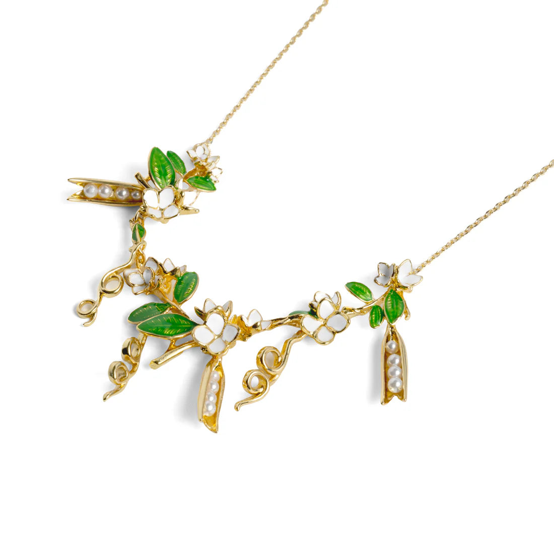 Peapod Necklace — Bill Skinner