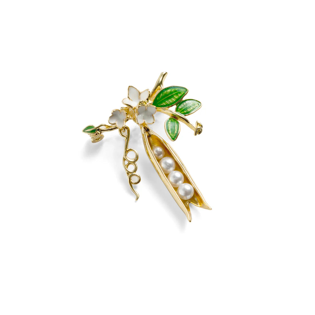Peapod Brooch — Bill Skinner