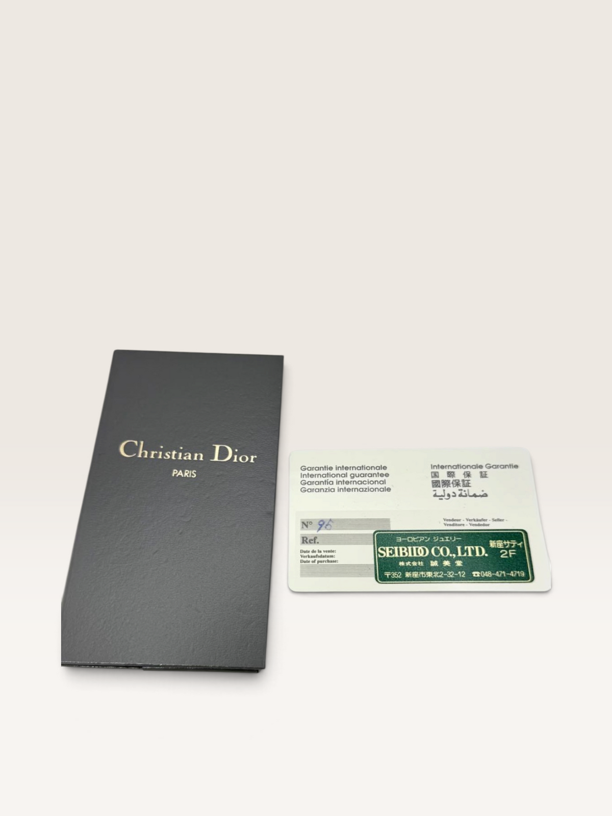 Christian Dior Bagheera D66-100
