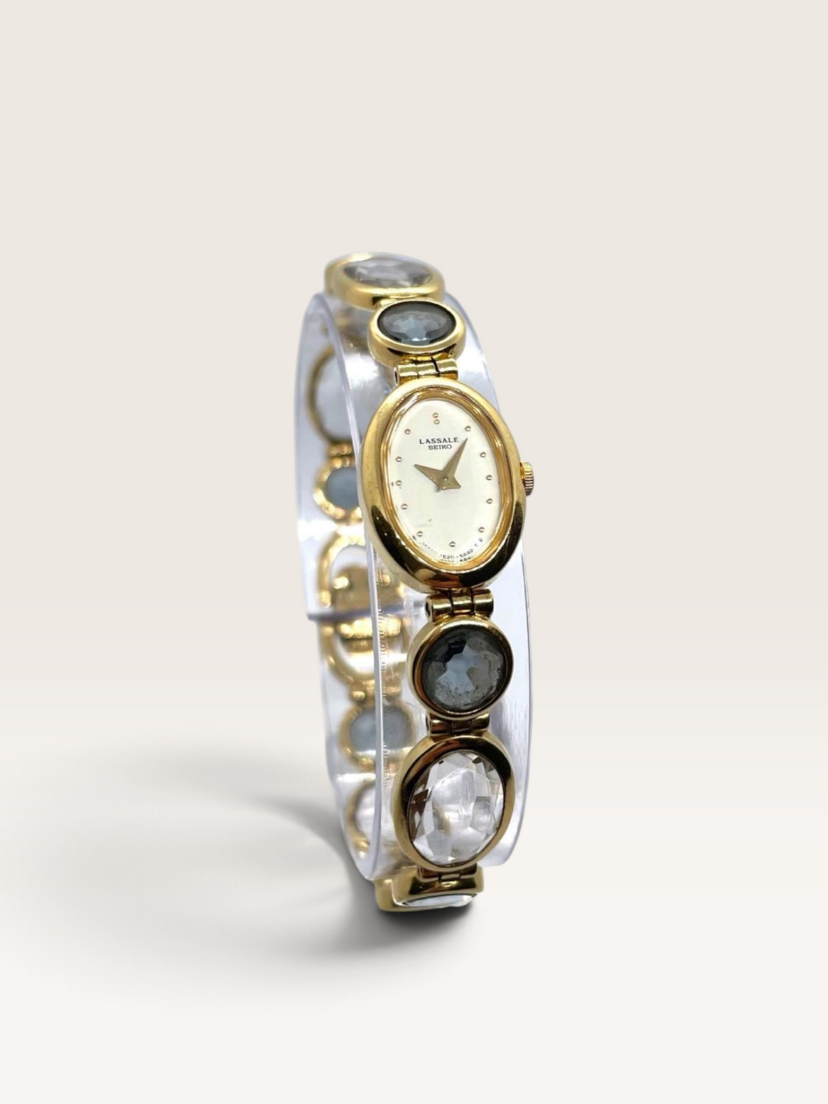 SEIKO LASSALE Oval Quartz Vintage Watch