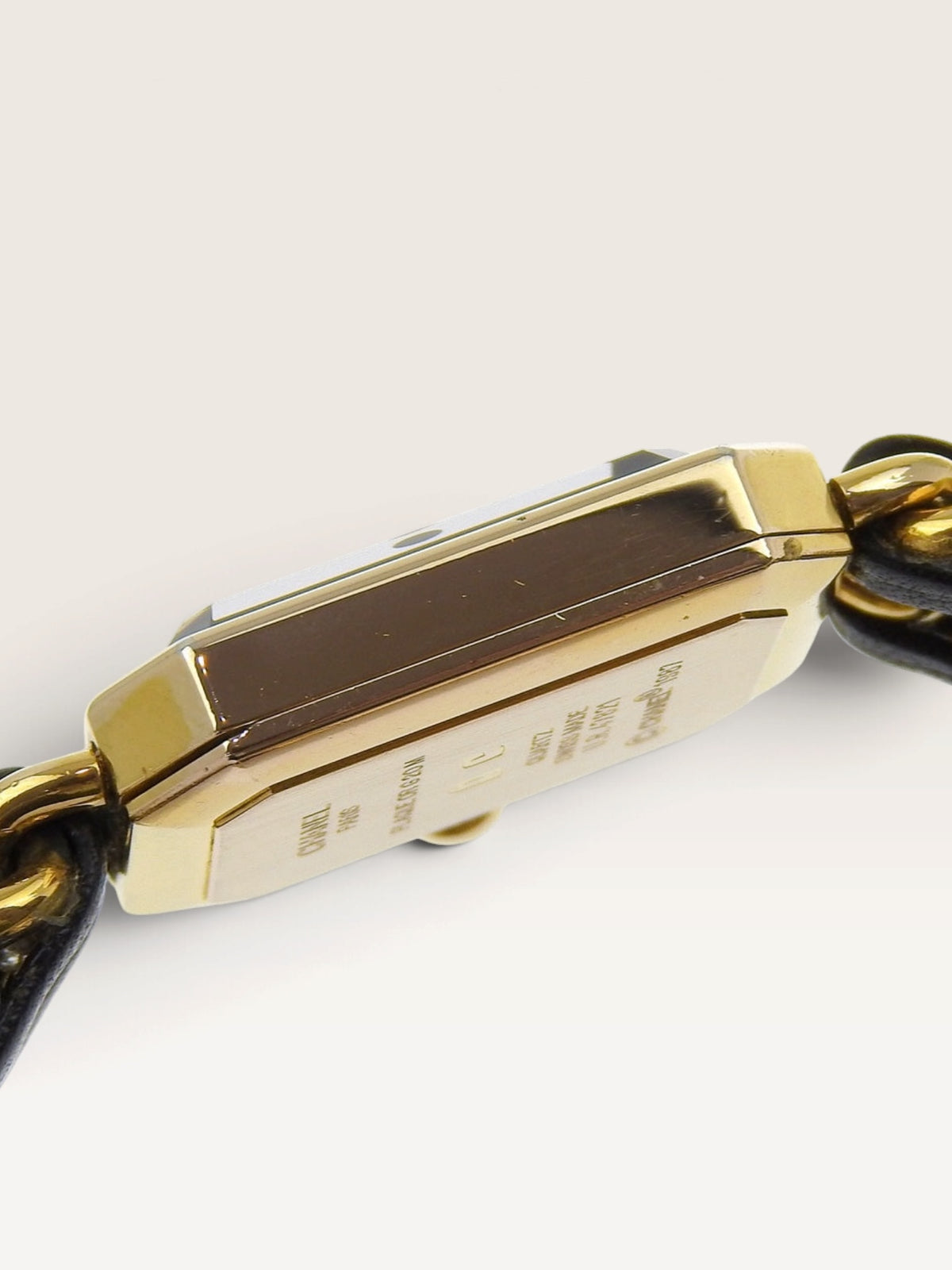 CHANEL Première L H0001 Gold-Plated – Vintage Quartz Watch