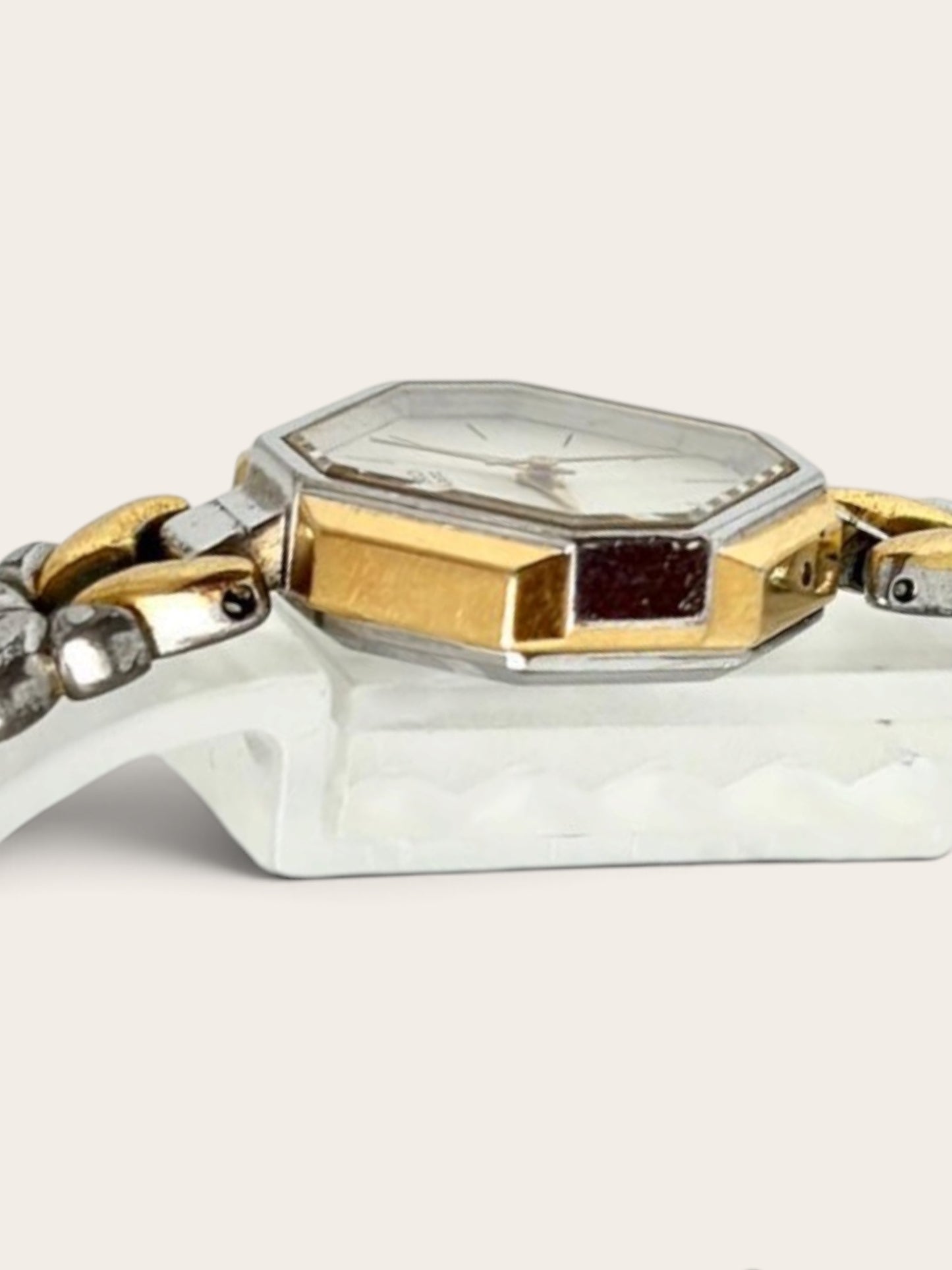 SEIKO Two-Tone Octagonal Bracelet Watch