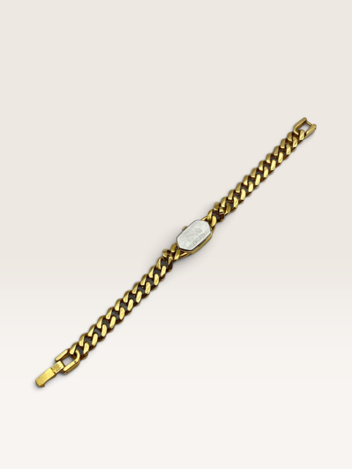 SEIKO Gold-Tone Chain Bracelet Watch