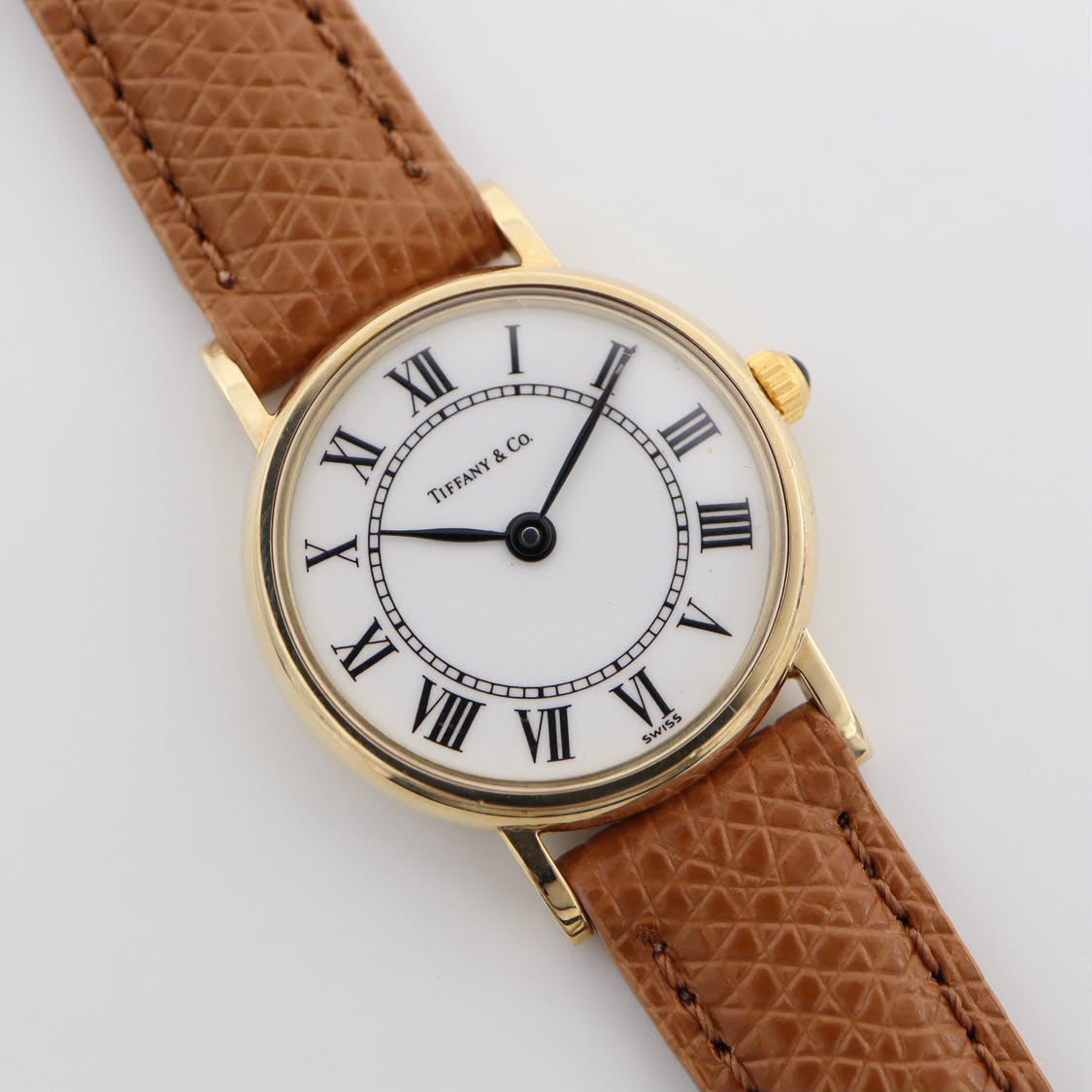 TIFFANY & Co. Classic Round 14K Gold Vintage Watch