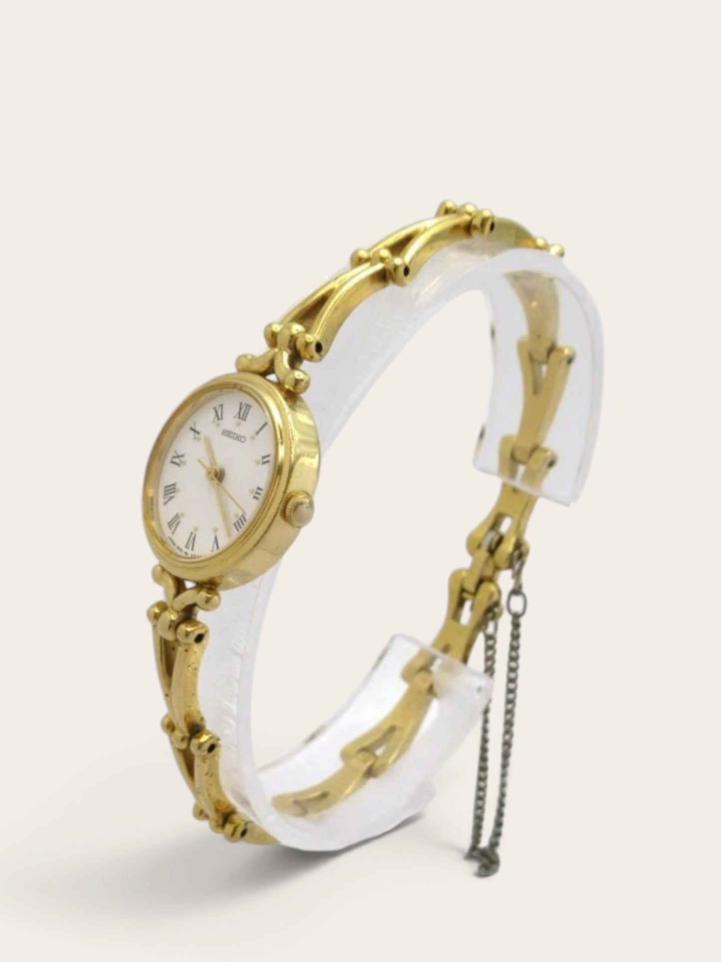 SEIKO Roman Numeral Bangle Watch