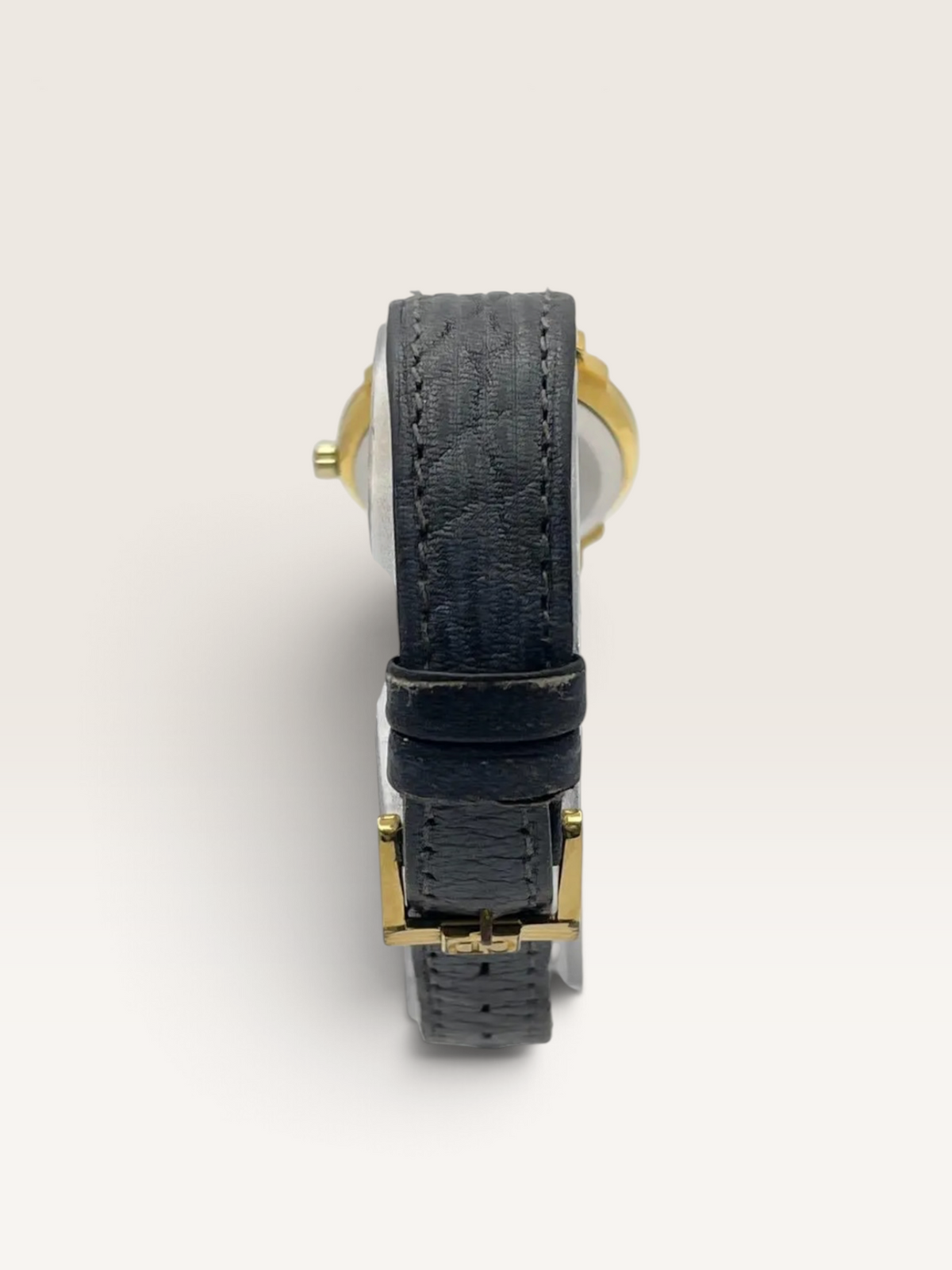 Vintage Christian Dior Gold-Tone Date Watch