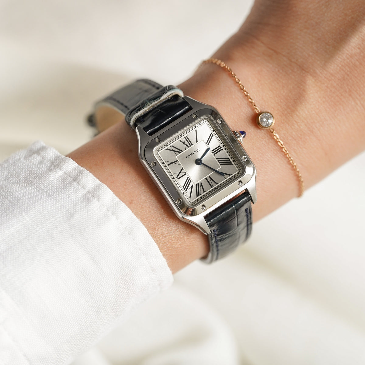 Cartier Santos-Dumont SM (2020) - Box & Papers