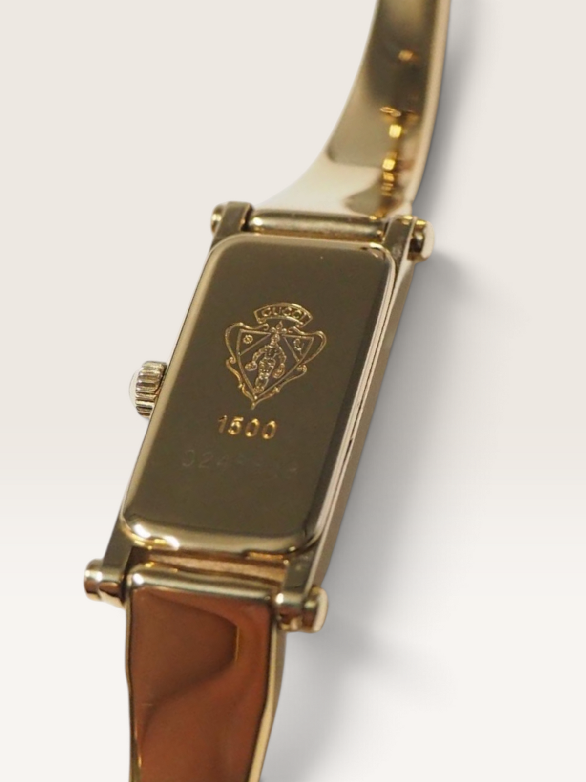 GUCCI Rectangular Vintage Watch