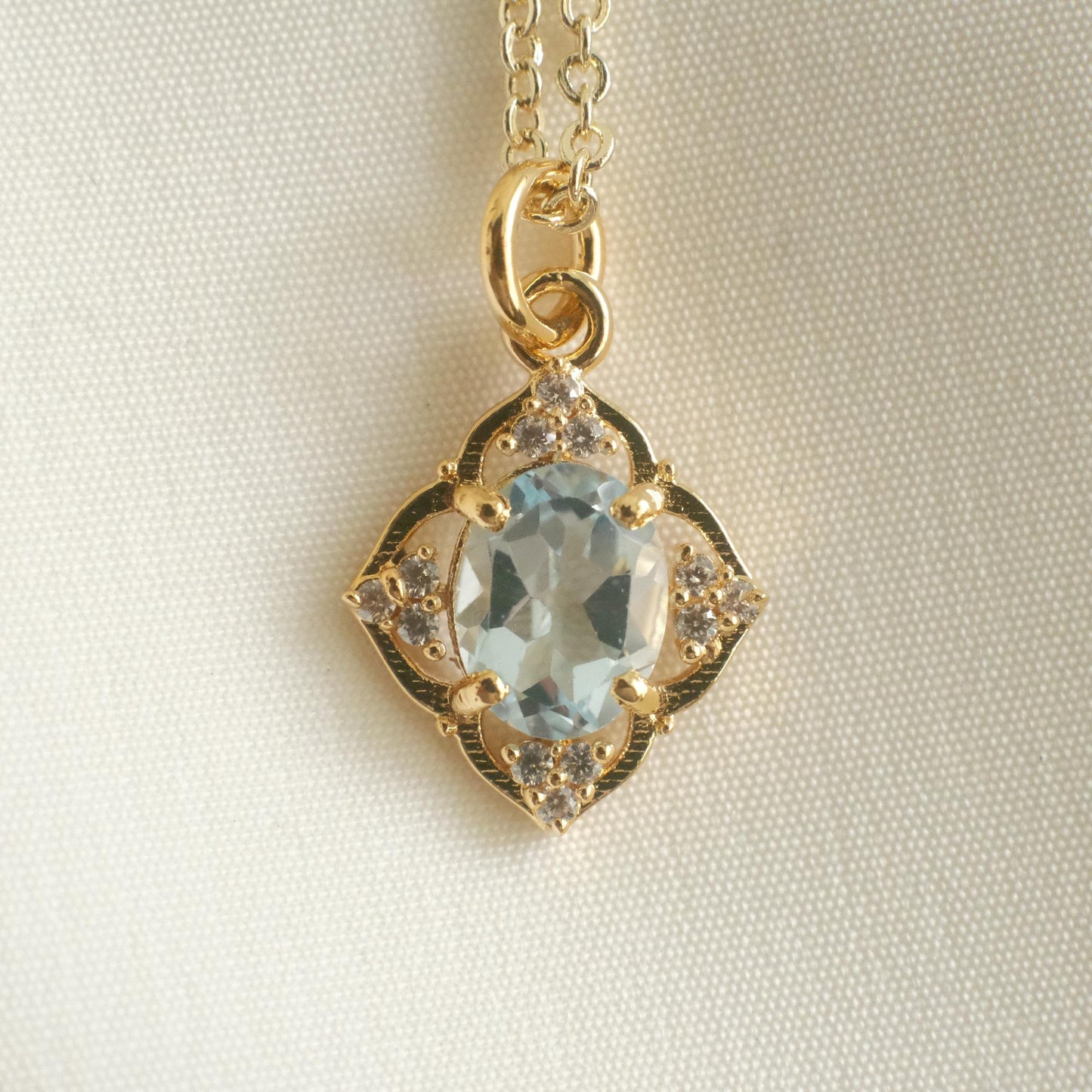 Montpensier Topaze necklace