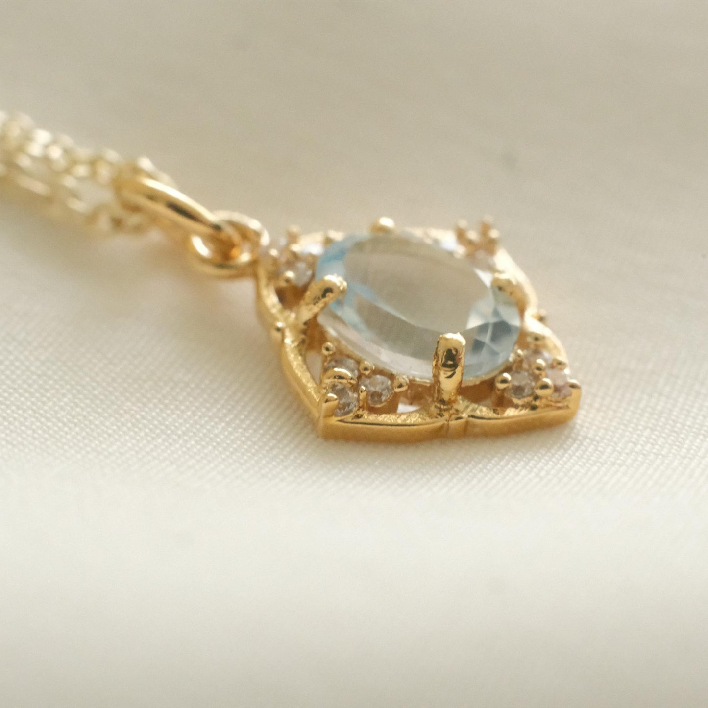 Montpensier Topaze necklace