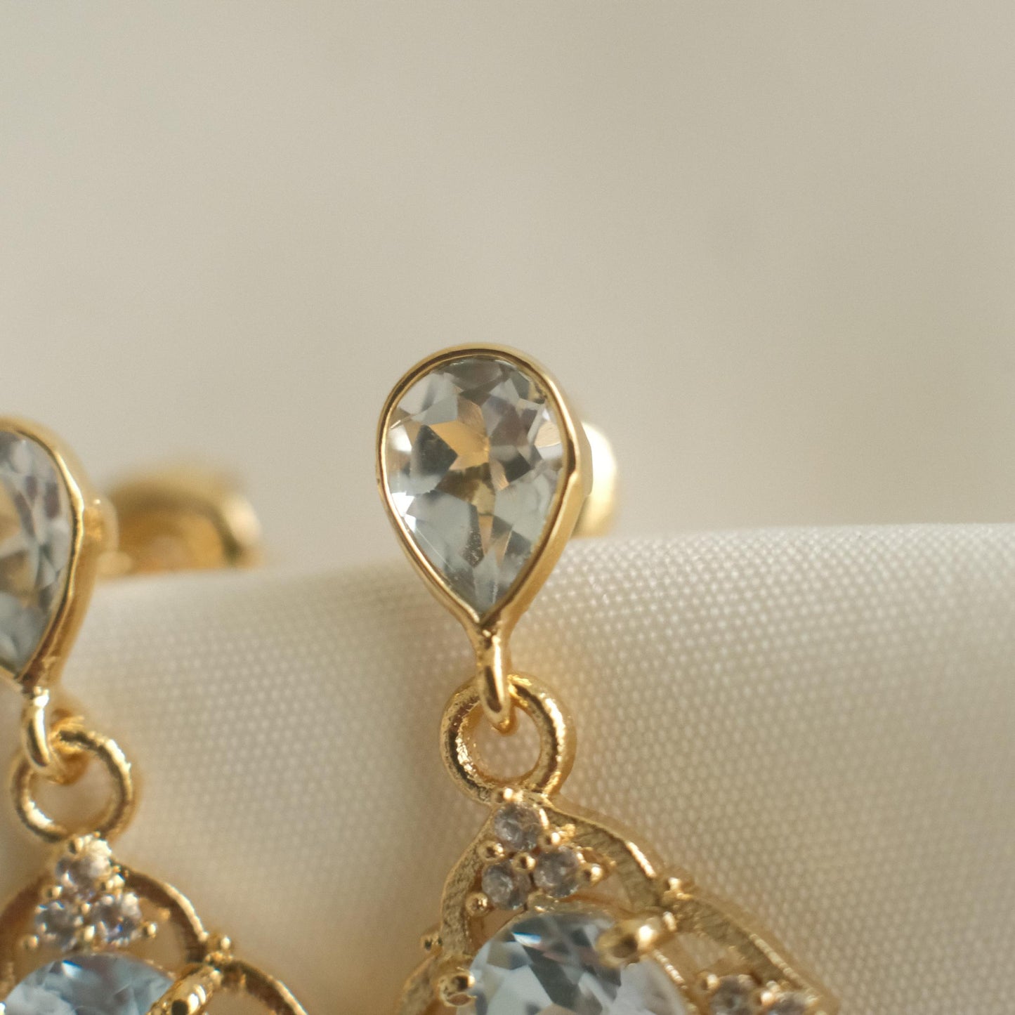 Montpensier-Collier Topaze Earrings