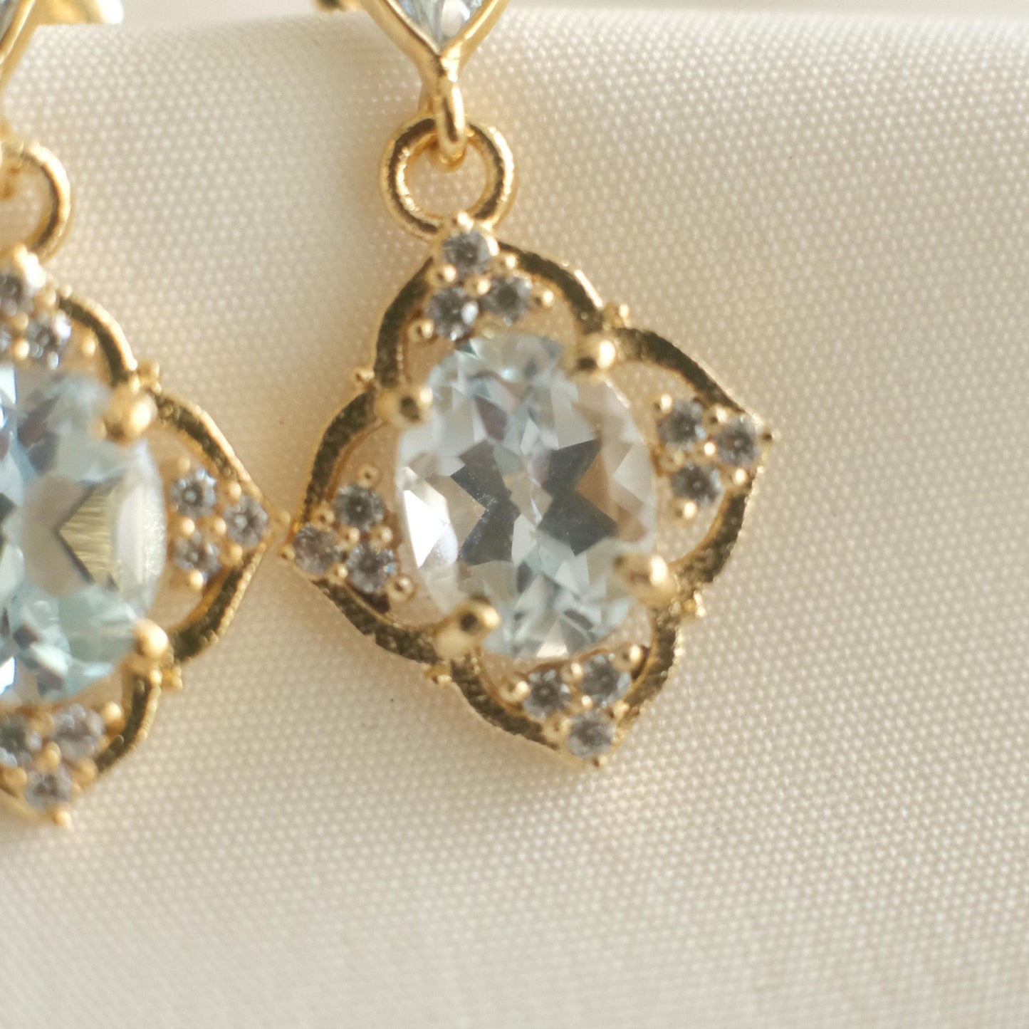 Montpensier-Collier Topaze Earrings