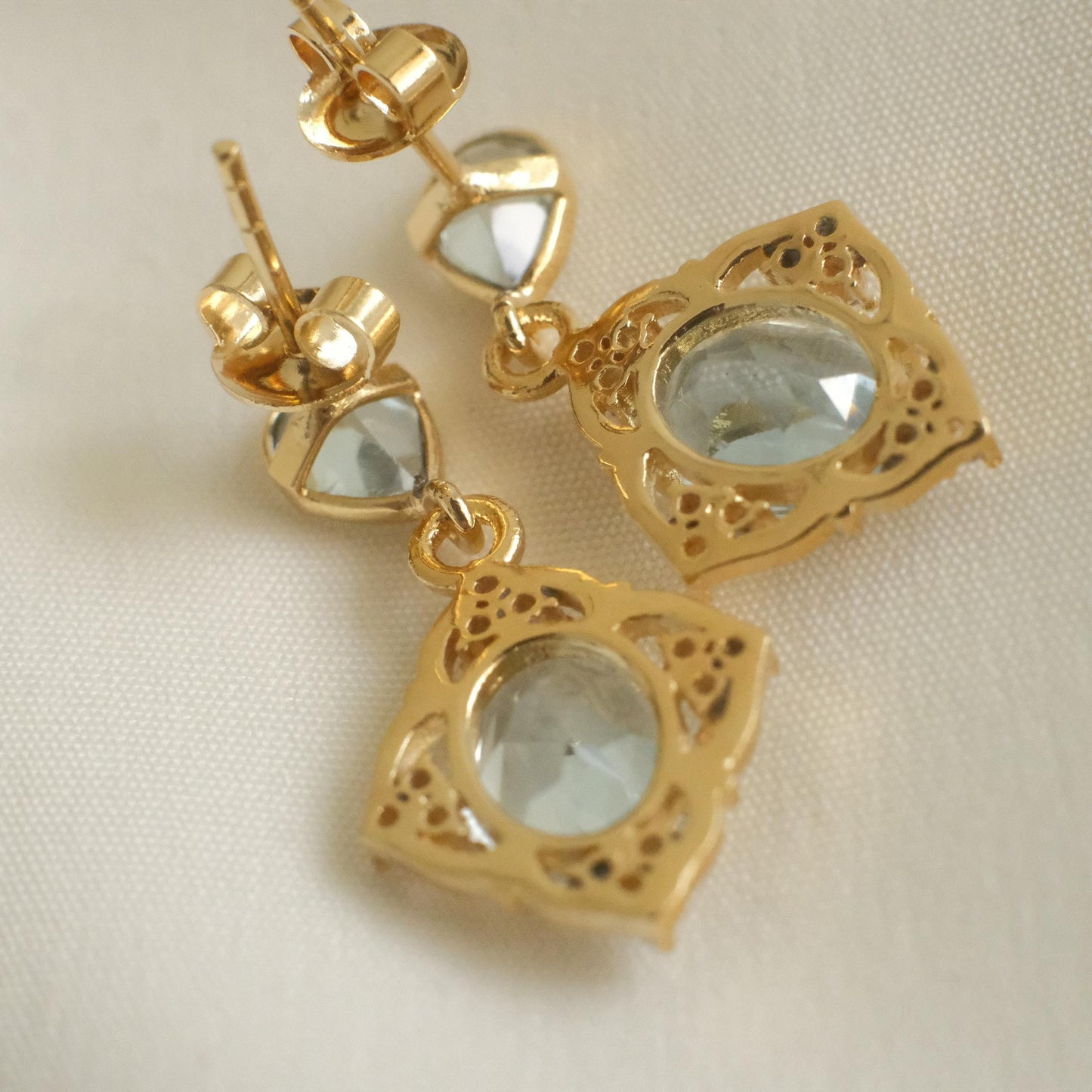 Montpensier-Collier Topaze Earrings