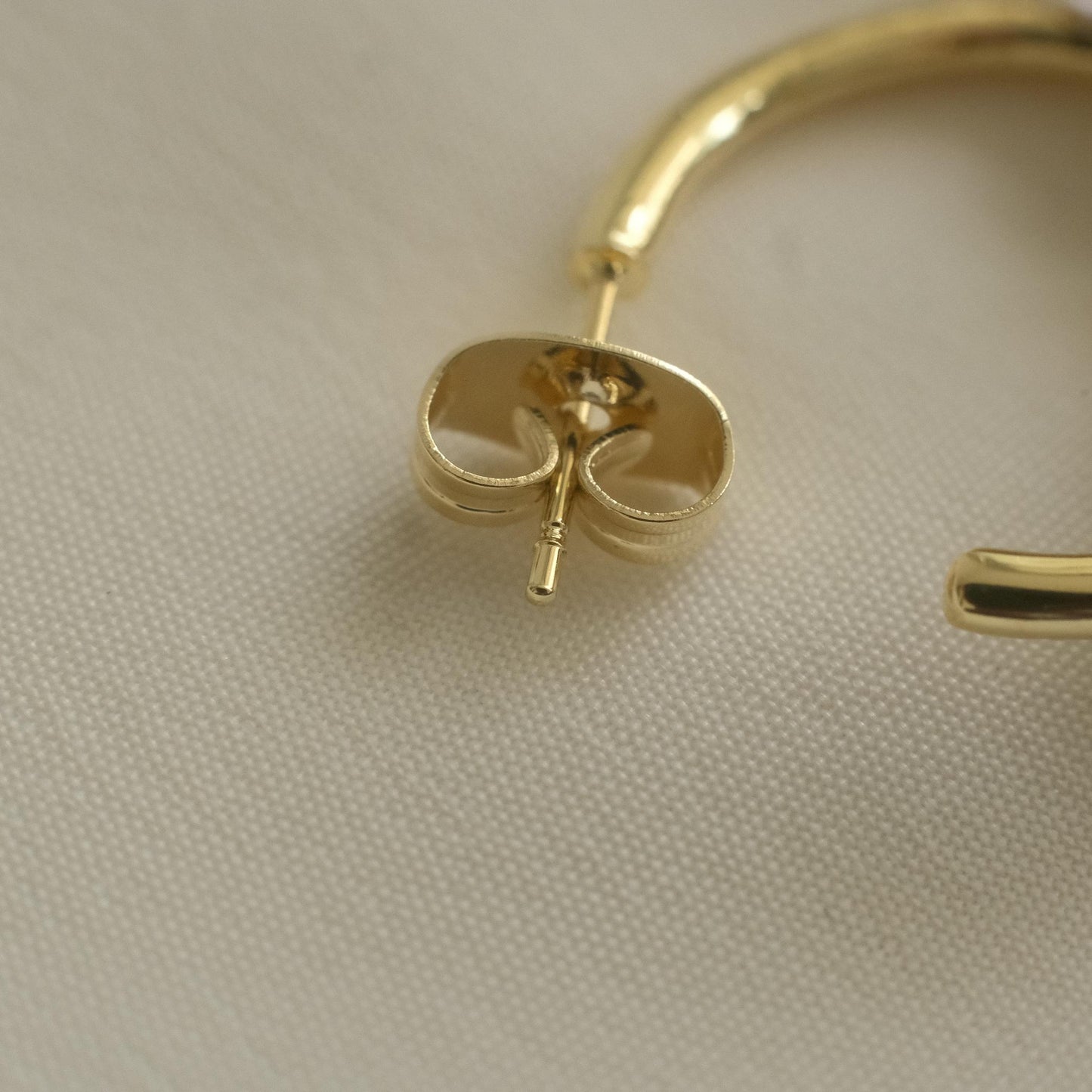 Blackberry Mouse Hoop Earrings