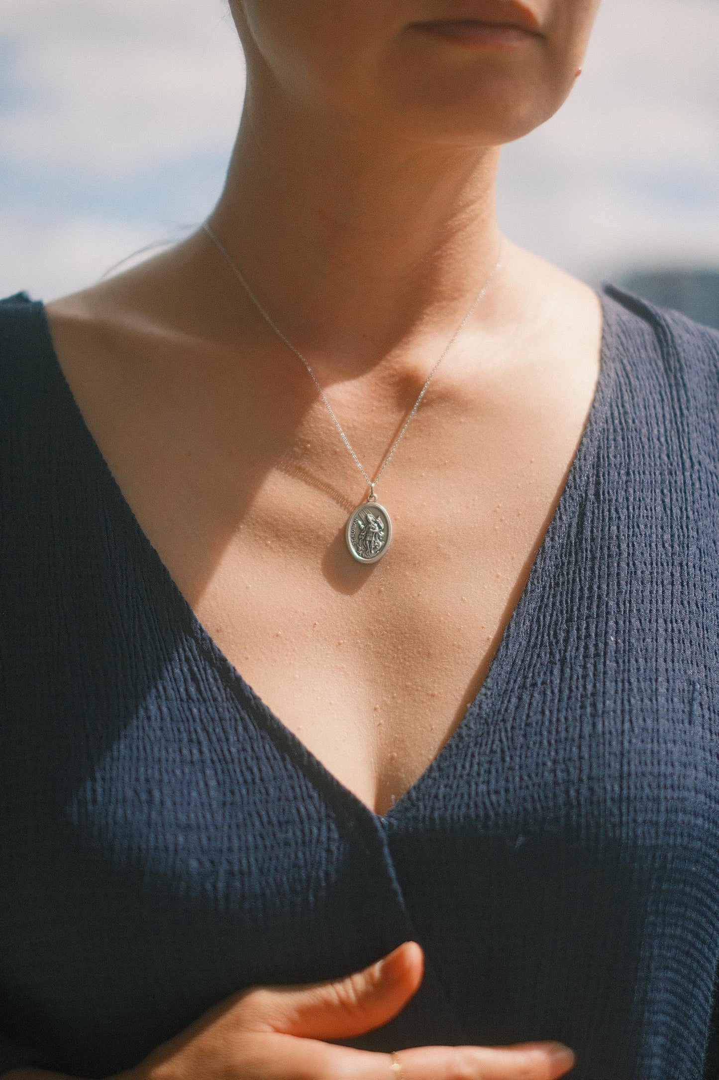 The Italian Médaille Pendant Necklace Collection: St. Florian