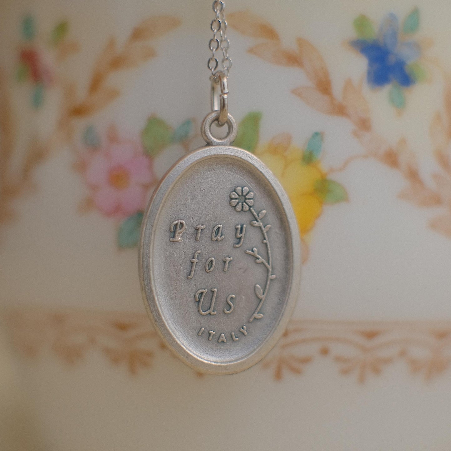 The Italian Médaille Pendant Necklace Collection: St. Florian