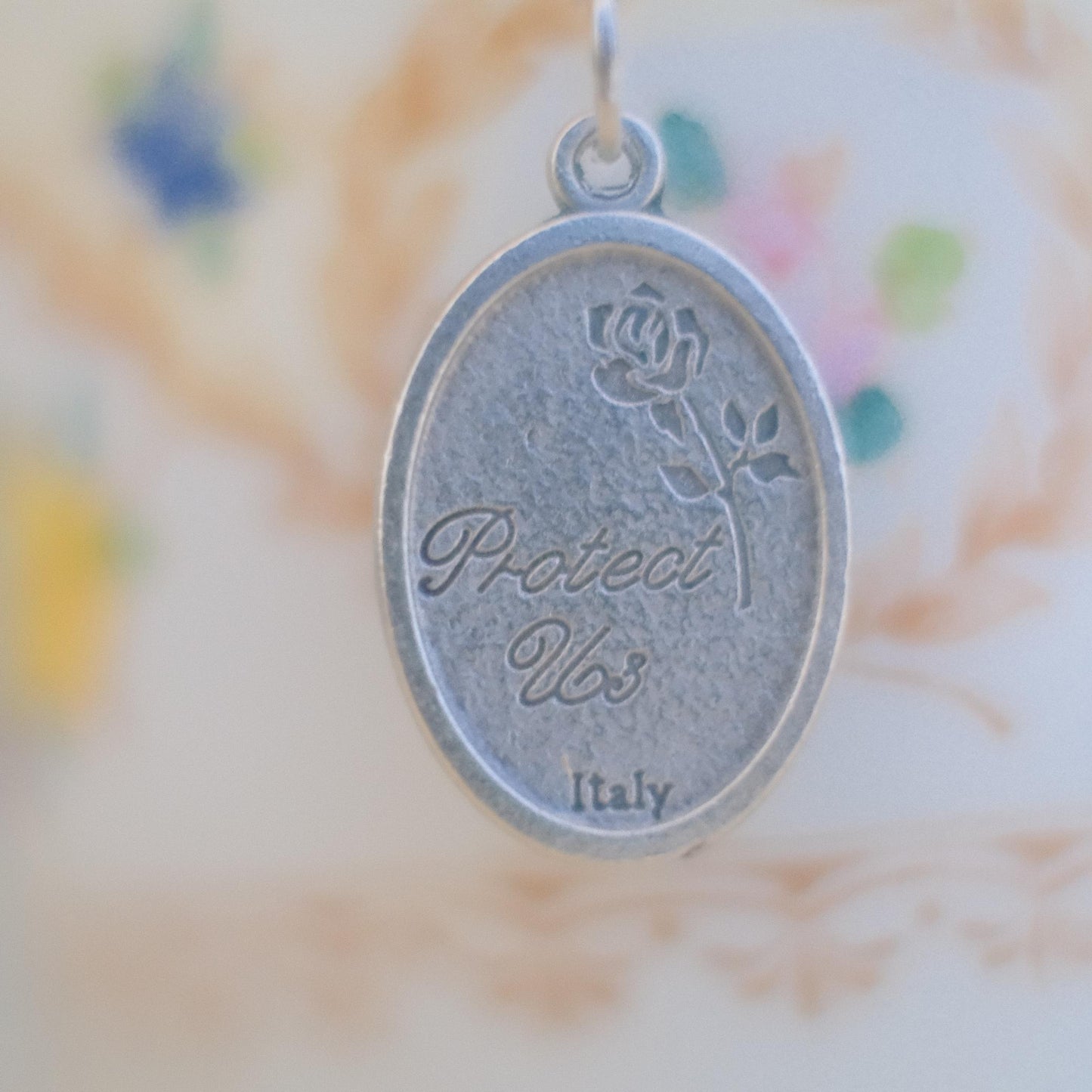 The Italian Médaille Pendant Necklace Collection: Guardian Angel