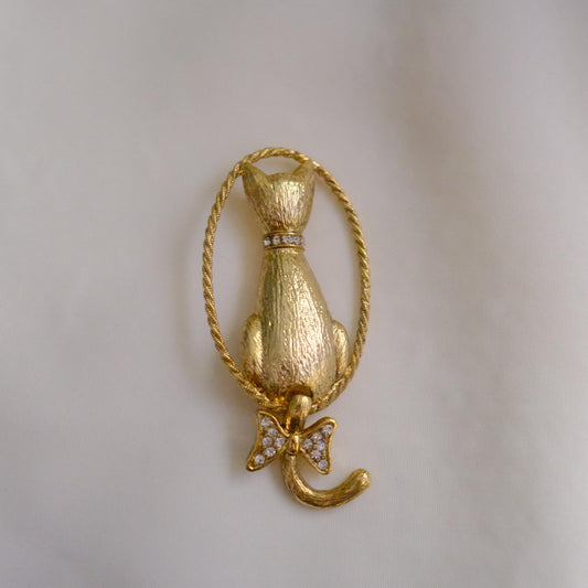 Cat Brooch