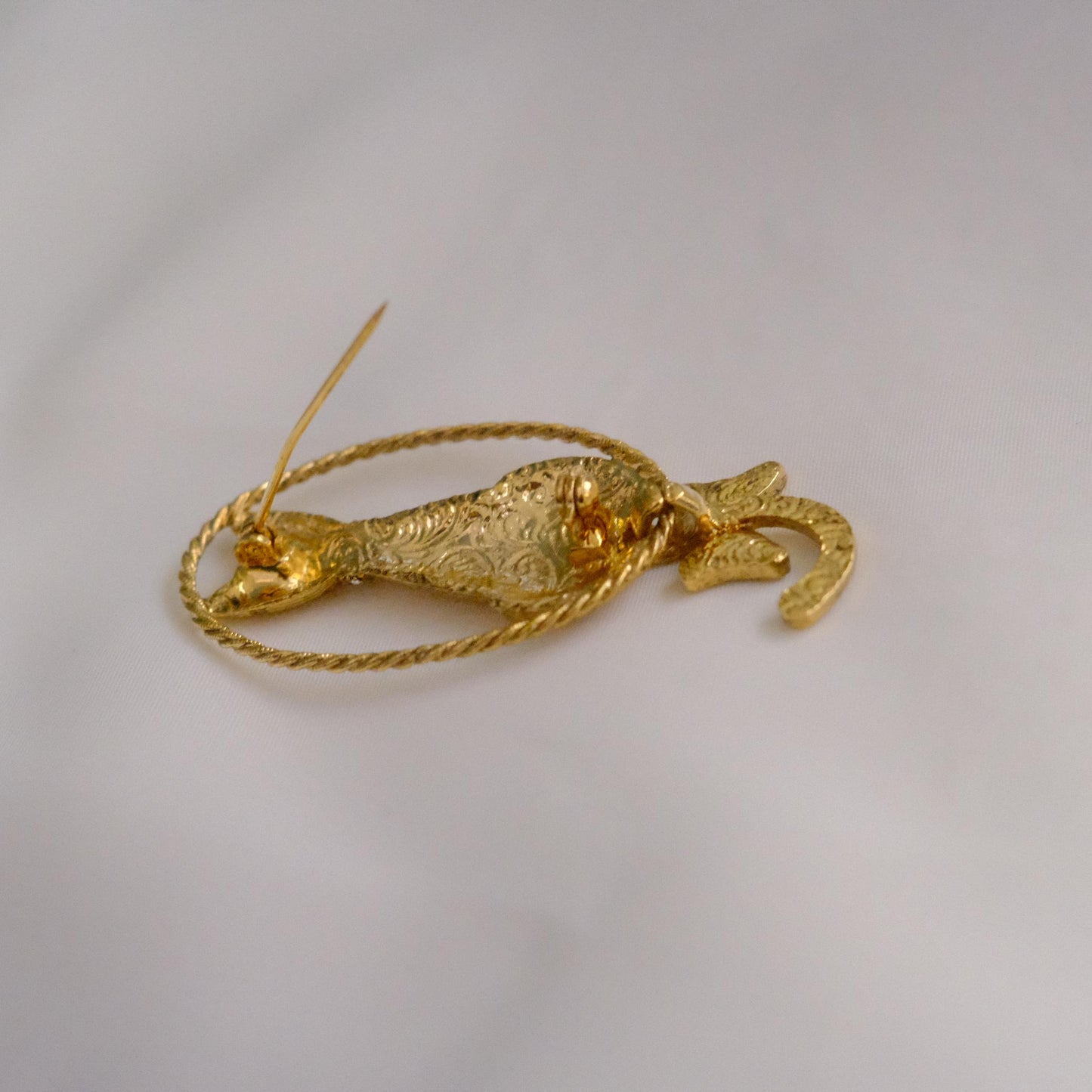 Cat Brooch