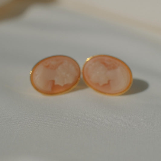 Vintage Cameo Earrings
