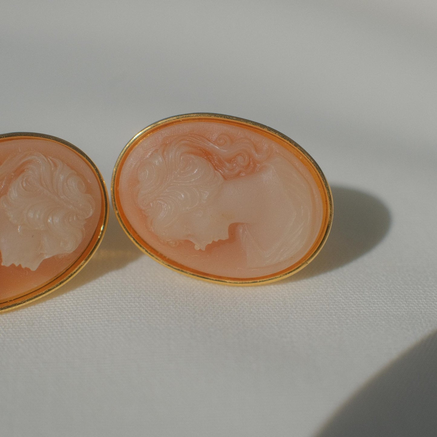 Vintage Cameo Earrings