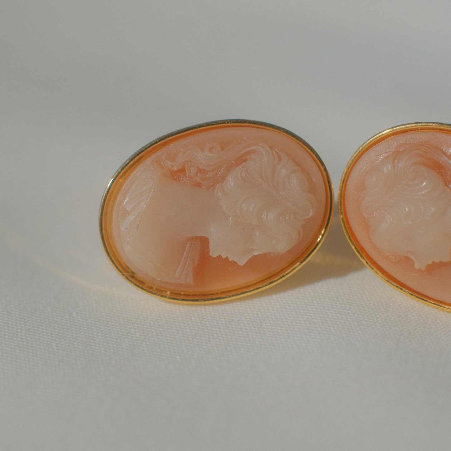 Vintage Cameo Earrings